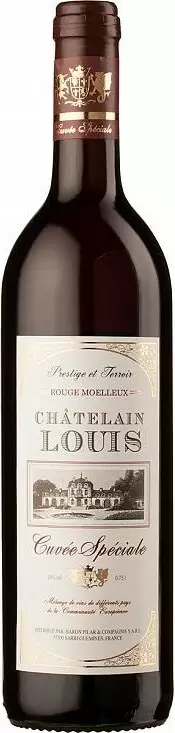 Вино Chatelain Louis Rouge Moelleux 0.75 л