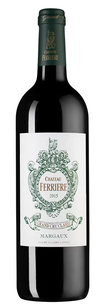 Вино Chateau Ferriere 2015 г. 0.75 л