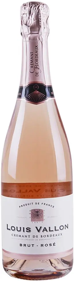 Louis Vallon · Cremant de Bordeaux AOC Brut Rose