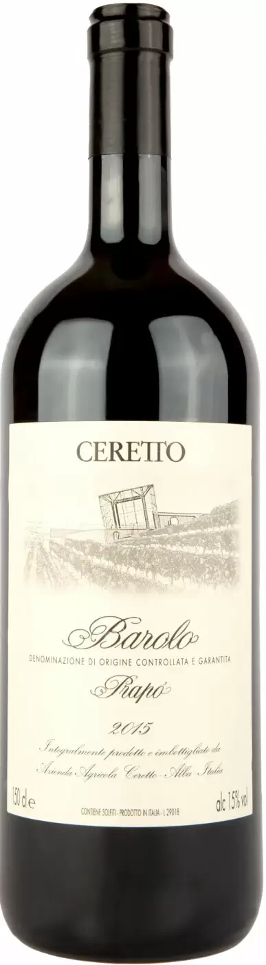 Вино Ceretto Barolo Prapo 2015 г. 1.5 л
