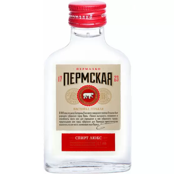 Настойка Настойка горькая Пермская Flask 0.5 л