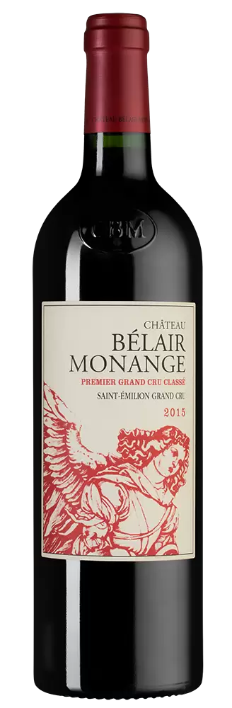 Вино Chateau Belair Monange 2015 г. 0.75 л