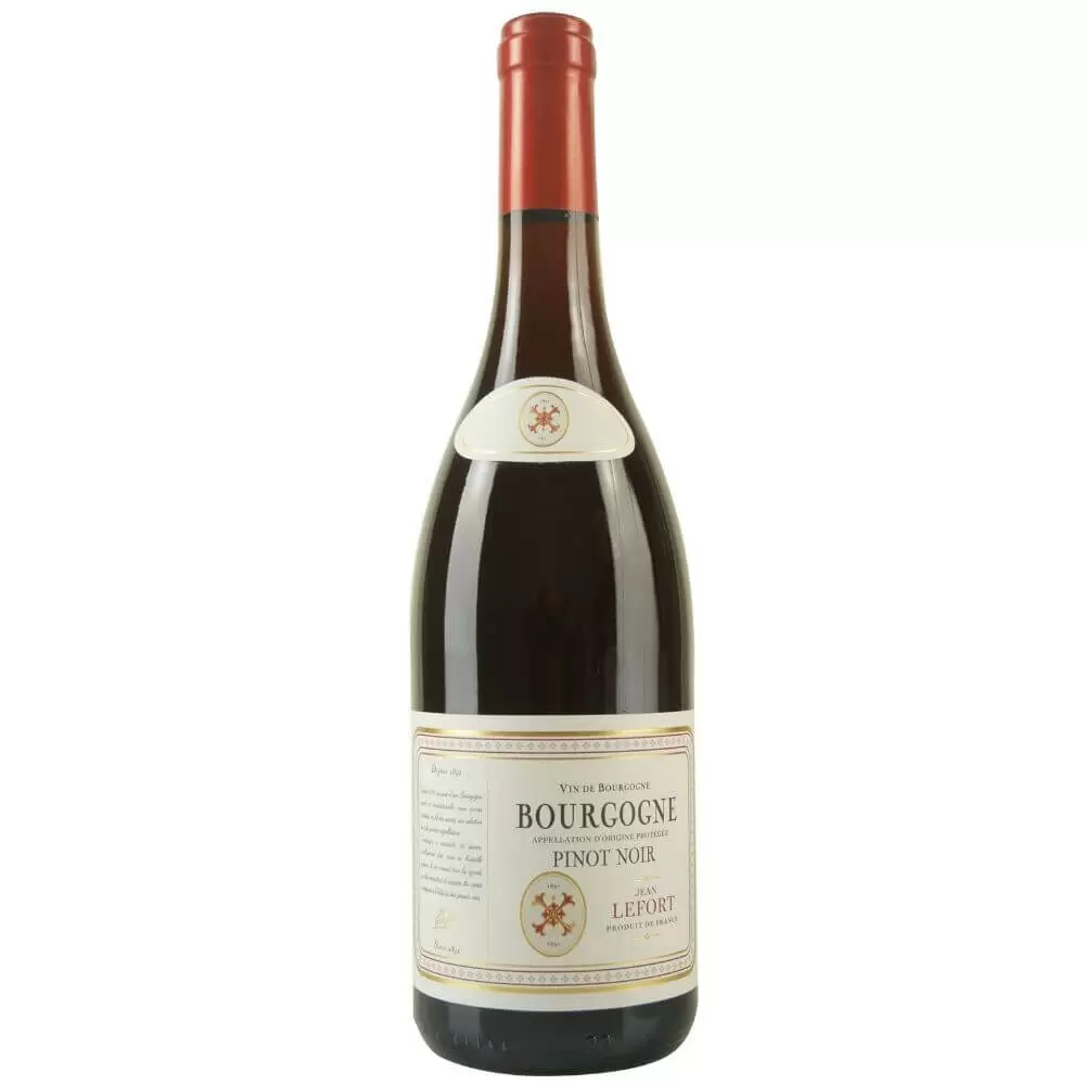 Вино Jean Lefort Bourgogne Pinot Noir 2019 г. 0.75 л