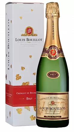 Игристое вино Cremant de Bourgogne Grande Reserve Brut 0.75 л Gift Box