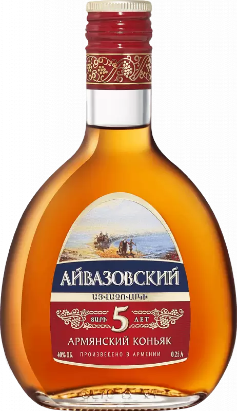Коньяк Айвазовский 5 Лет 0.25 л