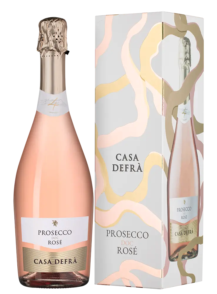 Игристое вино Prosecco Rose 0.75 л Gift Box