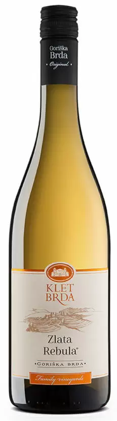 Вино Zlata Rebula Klet Brda Goriska Brda ZGP 0.75 л