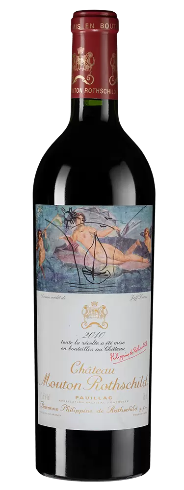 Вино Chateau Mouton Rothschild 2010 г. 0.75 л