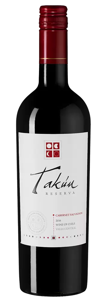 Вино Takun Cabernet Sauvignon Reserva 2016 г. 0.75 л