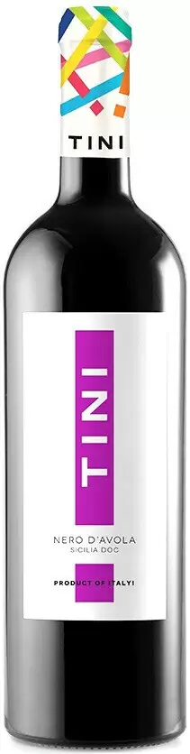 Вино Tini Nero d'Avola Sicilia IGT 0.75 л