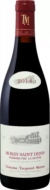 Вино Domaine Taupenot-Merme Morey Saint Denis Premier Cru La Riotte 2014 г. 0.75 л