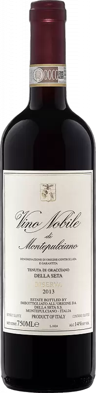 Вино Tenuta di Gracciano Della Seta Vino Nobile di Montepulciano DOCG Riserva Organic 2016 г. 0.75 л