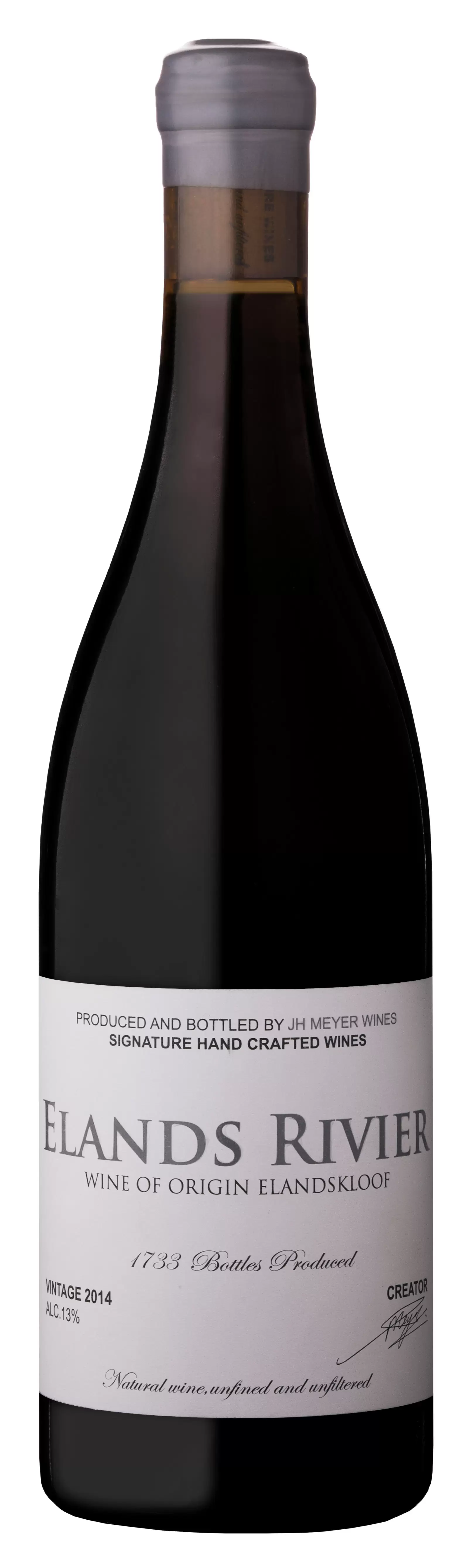 Вино Elandskloof WO Elands Rivier 2017 г. 0.75 л