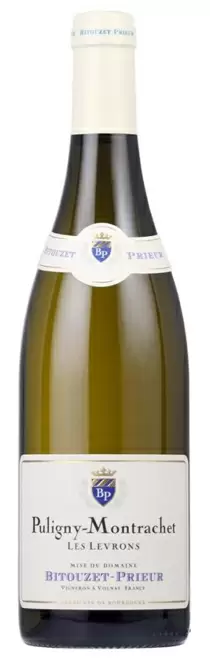 Вино Puligny-Montrachet AOC Les Levrons Domaine Bitouzet-Prieur 2022 г. 0.75 л