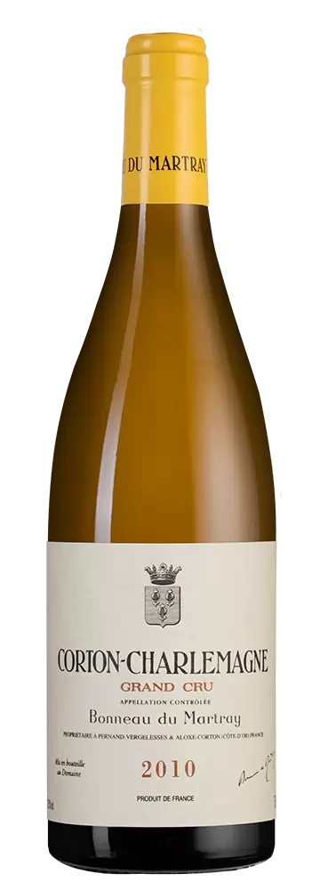 Вино Corton-Charlemagne Grand Cru Bonneau du Martray 2010 г. 0.75 л