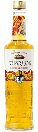 Настойка Городок Мёд и Перец 0.5 л