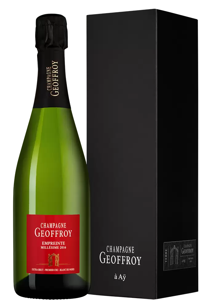 Шампанское Empreinte Blanc de Noirs Premier Cru Brut Geoffroy 2017 г. 0.75 л Gift Box