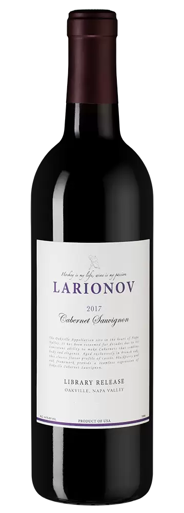 Вино Larionov Library Release Cabernet Sauvignon Napa Valley 2017 г. 0.75 л