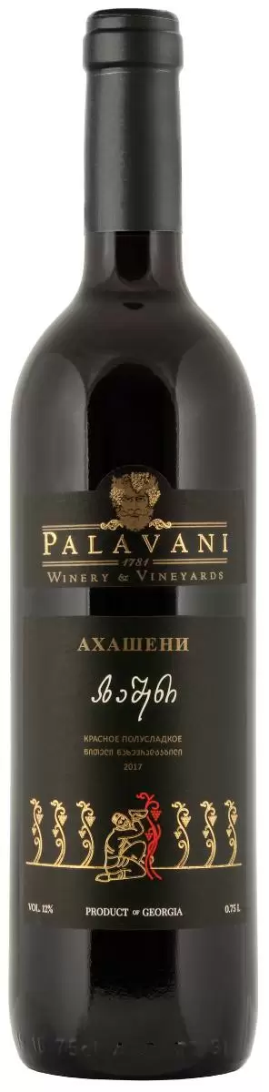 Вино Palavani Akhasheni Black Label 0.75 л