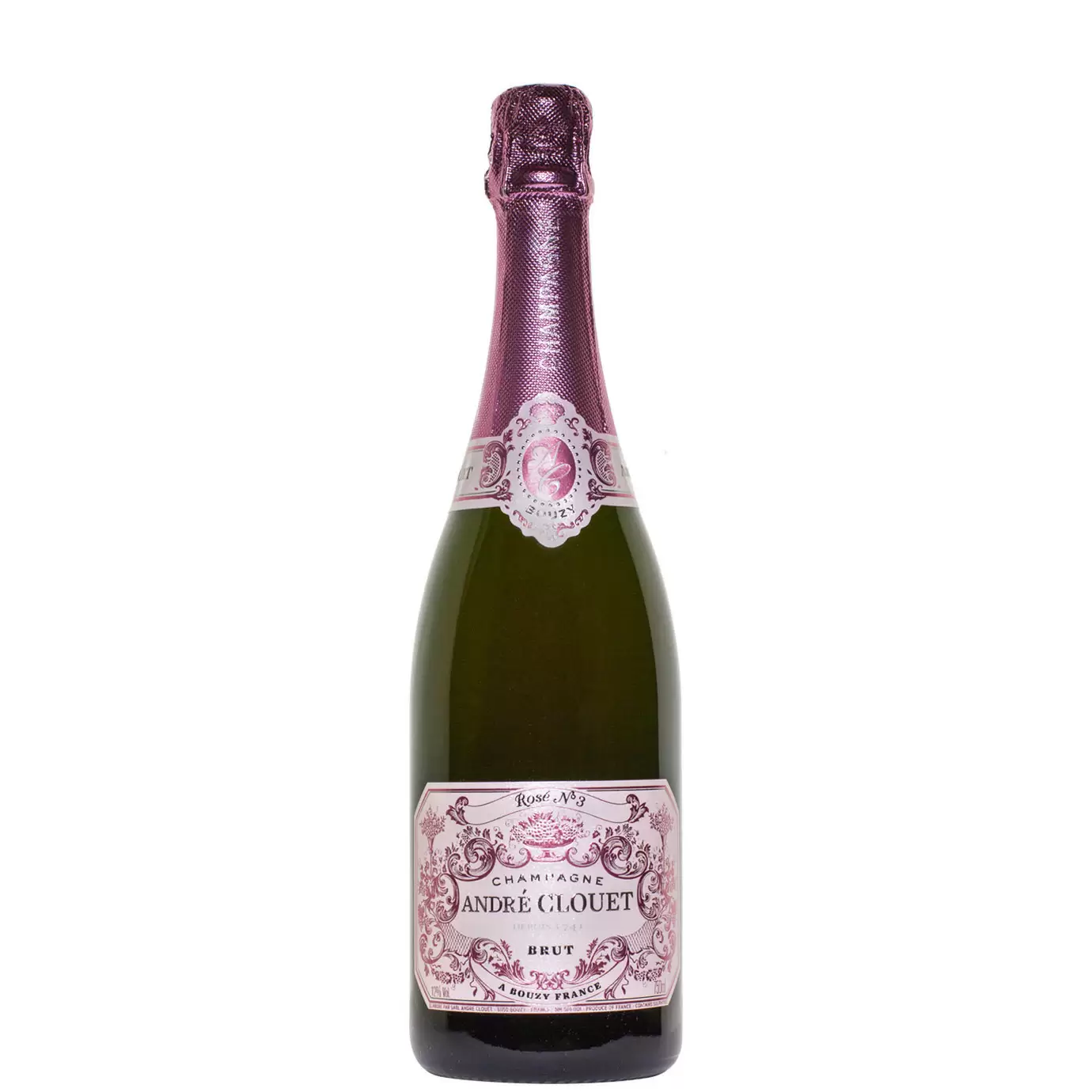 Игристое вино Champagne Andre Cloue Rose № 5 Brut 0.75 л