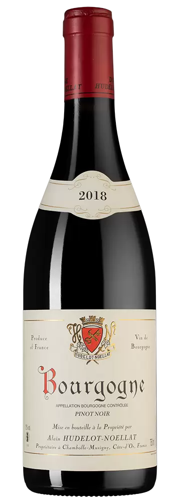 Вино Domaine Hudelot-Noellat Bourgogne Pinot Noir 2018 г. 0.75 л