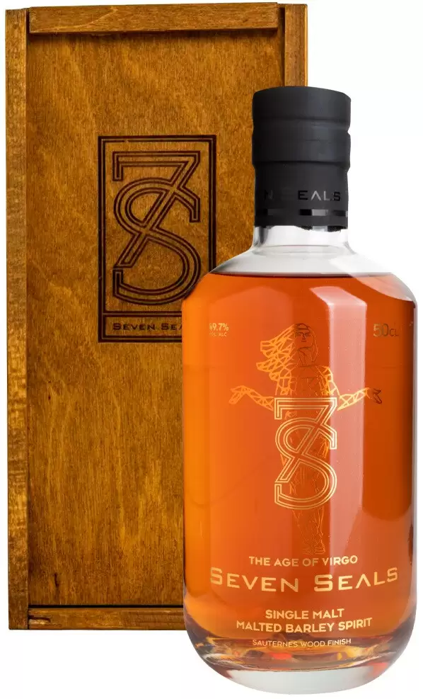 Виски Seven Seals Zodiac The Age of Virgo Single Malt 0.5 л Gift Box