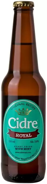 Сидр Cidre Royal with Mint Honey Drink Glass 0.33 л