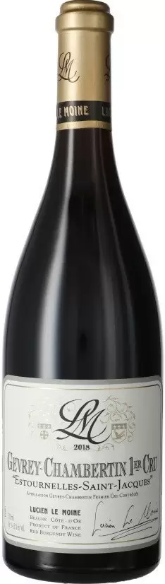 Вино Lucien Le Moine Gevrey-Chambertin 1er Cru Estournelles Saint-Jacques 2018 г. 0.75 л