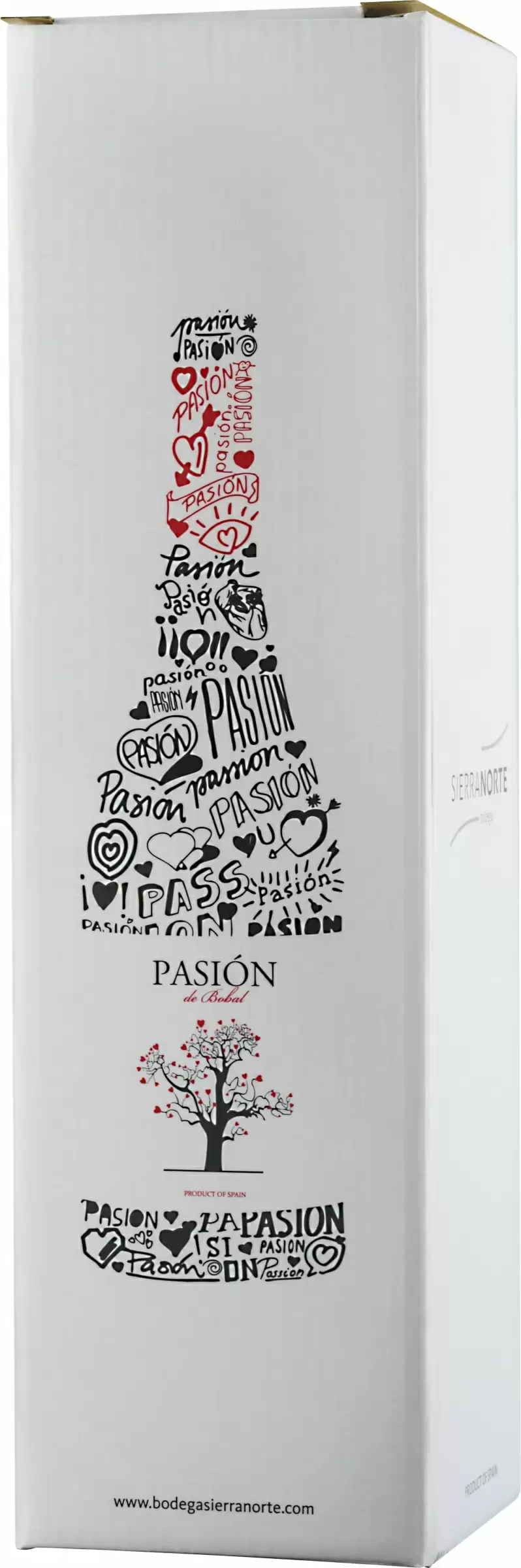 Вино Sierra Norte Pasion de Bobal Red Dry 0.75 л в подарочной упаковке