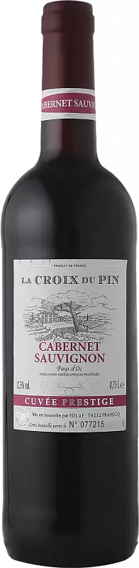 Вино La Croix du Pin Cabernet Sauvignon Pays d'Oc IGP 0.75 л