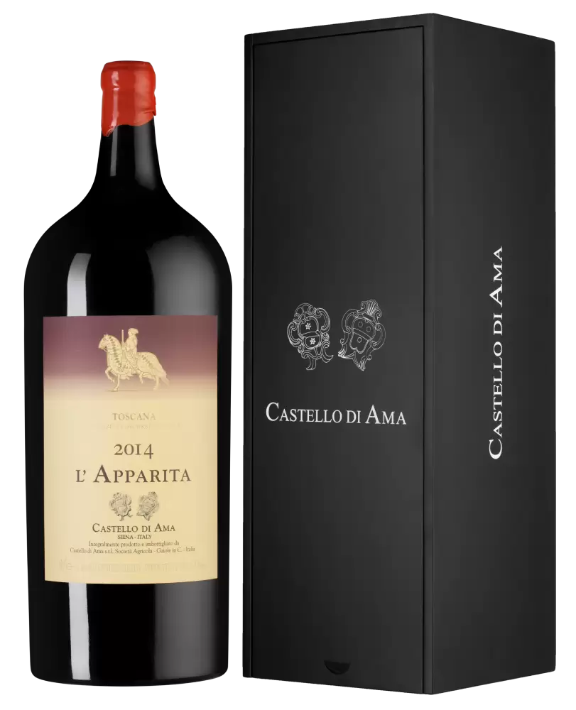 Вино l'Apparita 2014 г. 9 л Gift Box