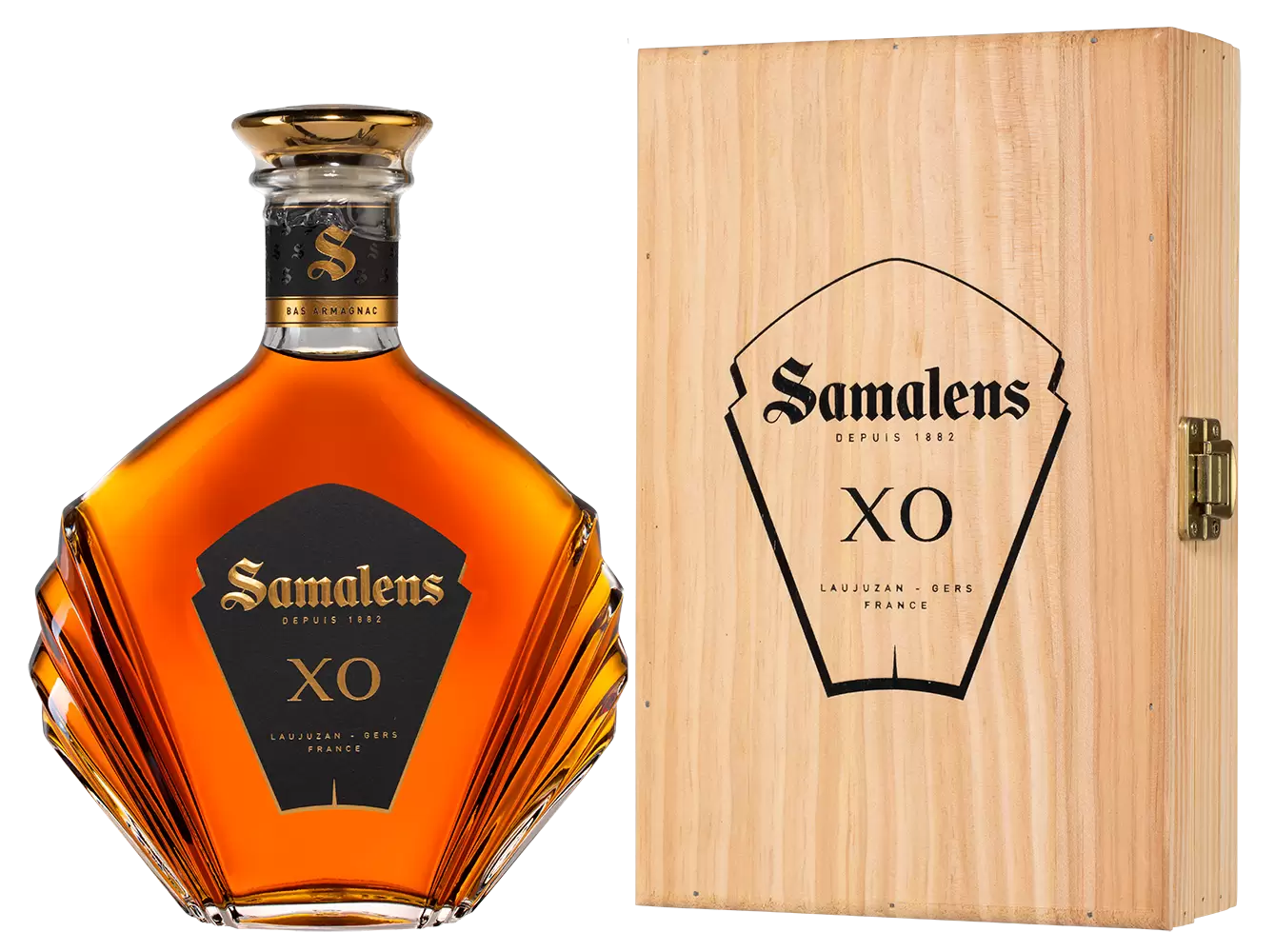 Арманьяк Samalens Bas Armagnac XO 0.7 л Gift Box Wooden