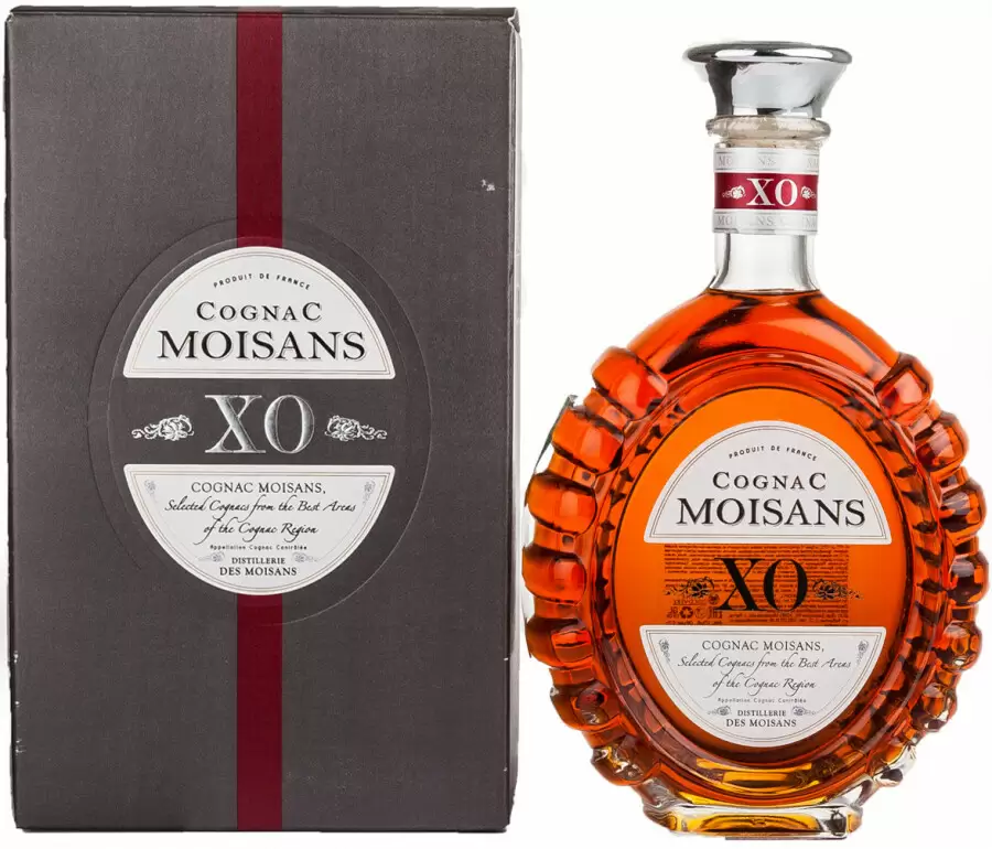 Коньяк Moisans XO 0.7 л Gift Box Set 1 Decanter