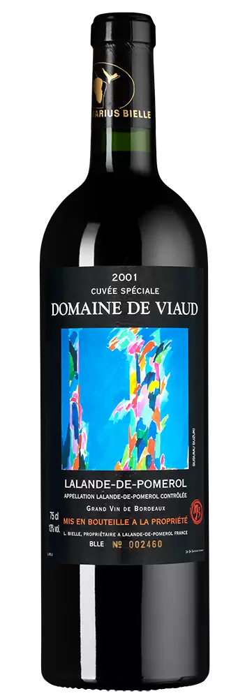 Вино Domaine de Viaud Cuvee Speciale 2001 г. 0.75 л