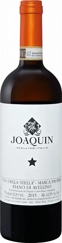 Вино Joaquin Vino Della Stella Fiano Di Avellino DOCG Biodynamic 2016 г. 0.75 л