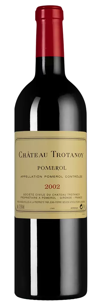 Вино Chateau Trotanoy 2002 г. 0.75 л