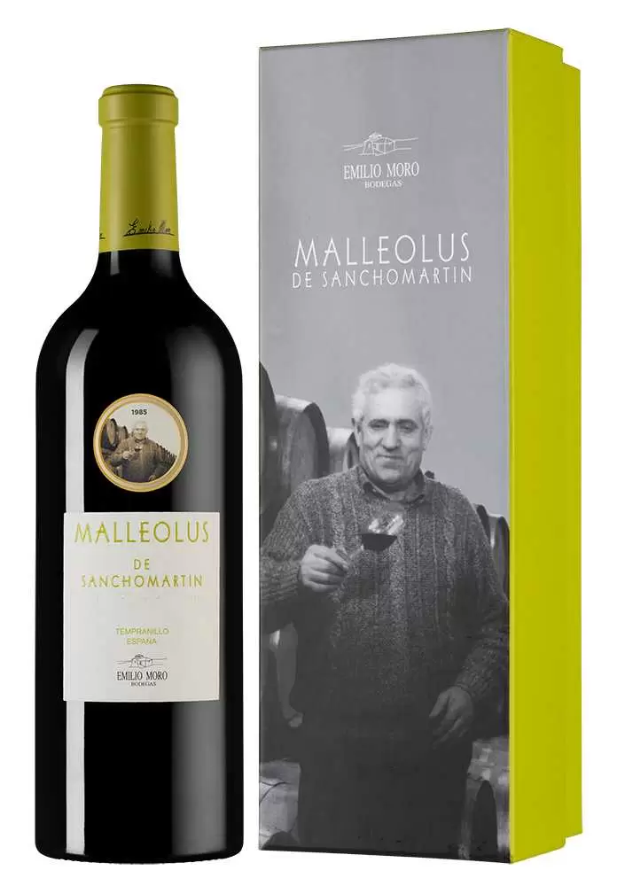 Вино Malleolus de Sanchomartin 2018 г. 0.75 л Gift Box