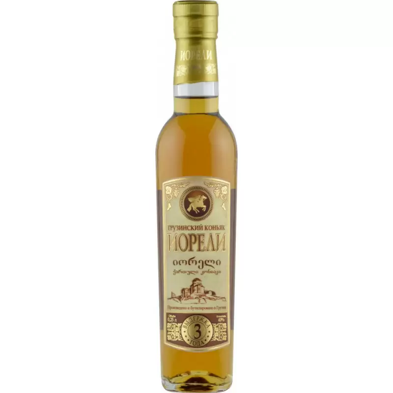 Коньяк Иорели 3 Года 0.25 л