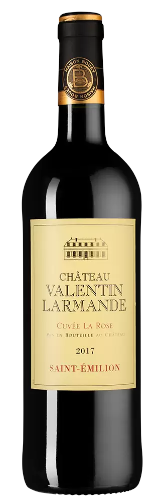 Вино Chateau Valentin Larmande Cuvee La Rose 2017 г. 0.75 л