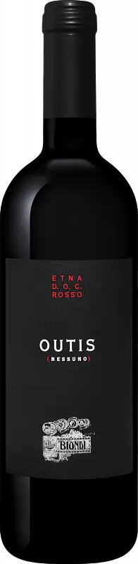 Вино Outis Nessuno Rouge Organic 2018 г. 0.75 л