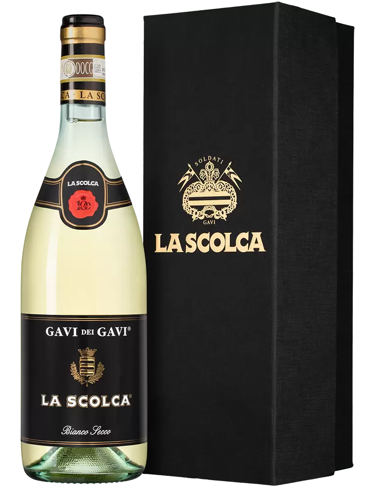 Вино Gavi dei Gavi Etichetta Nera Golden 2021 г. 0.75 л Gift Box