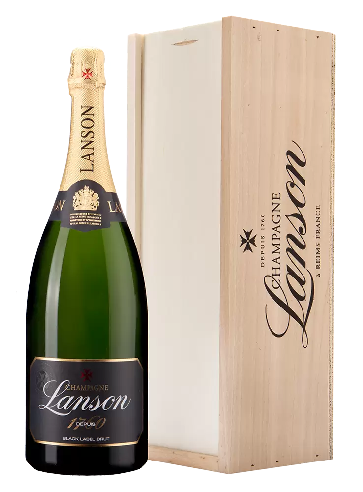 Шампанское Lanson le Black Label Brut 2016 г. 1.5 л Gift Box