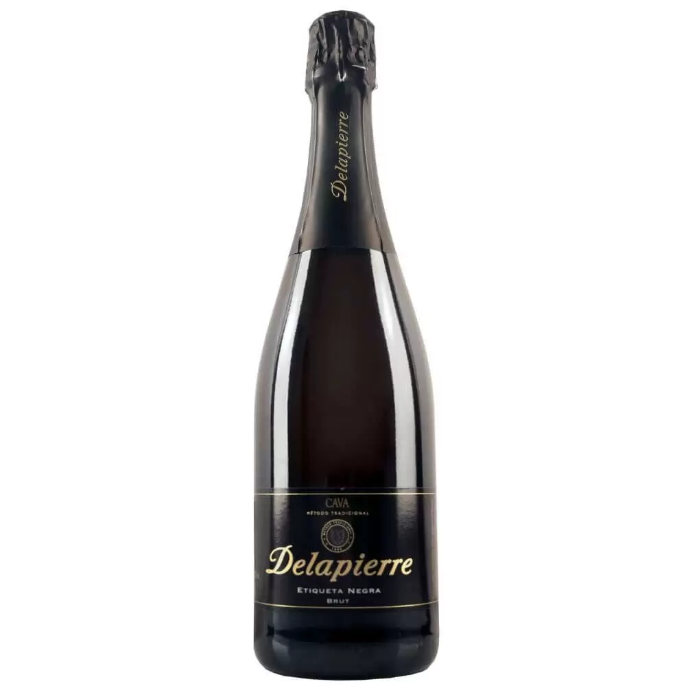 Игристое вино Cava Delapierre Etiqueta Negra Brut 0.75 л
