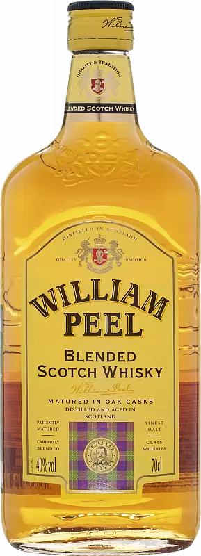 Виски William Peel 3 Years Old blended malt scotch 0.7 л