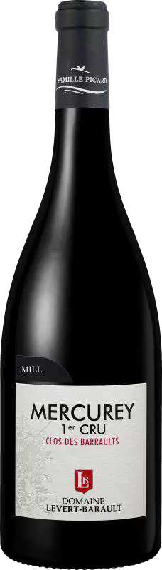 Вино Mercurey 1er Cru Clos des Barraults Domaine Levert-Barault 0.75 л