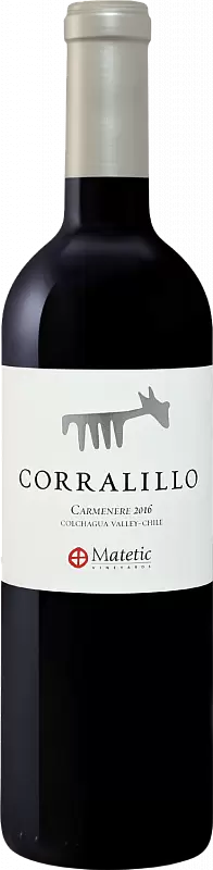 Вино Corralillo Carmenere Biodynamic 2016 г. 0.75 л