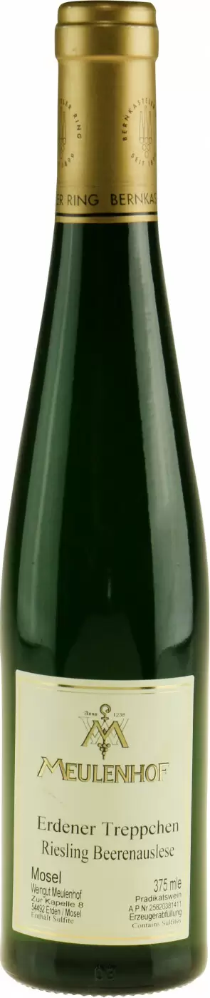 Вино Meulenhof Erdener Treppchen Riesling Beerenauslese 2018 г. 0.375 л