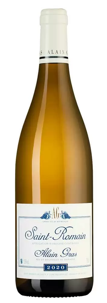 Вино Saint-Romain Blanc Domaine Alain Gras 2020 г. 0.75 л