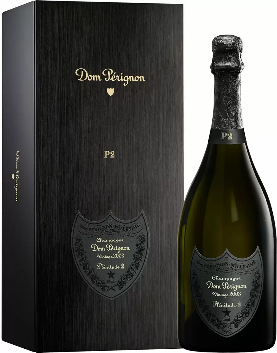 Dom Perignon ドン・ペリニョン 2003 ビンテージ 化粧箱 冊子付 Шампанское Dom Perignon Plenitude 2 Vintage 2003 г. 0.75 л Gift