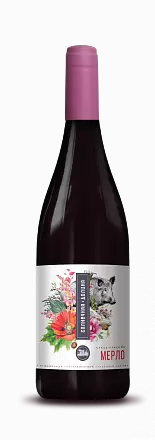 Вино Солнечная Долина Мерло Лимитированный Выпуск 0.75 л